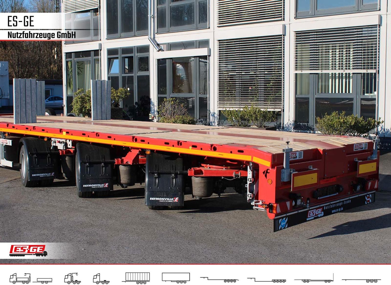 Faymonville Telemax Megatrailer - hydr. gelenkt - Semi-reboque plataforma/ Caixa aberta: foto 4 Faymonville Telemax Megatrailer - hydr. gelenkt - Semi-reboque plataforma/ Caixa aberta: foto 4