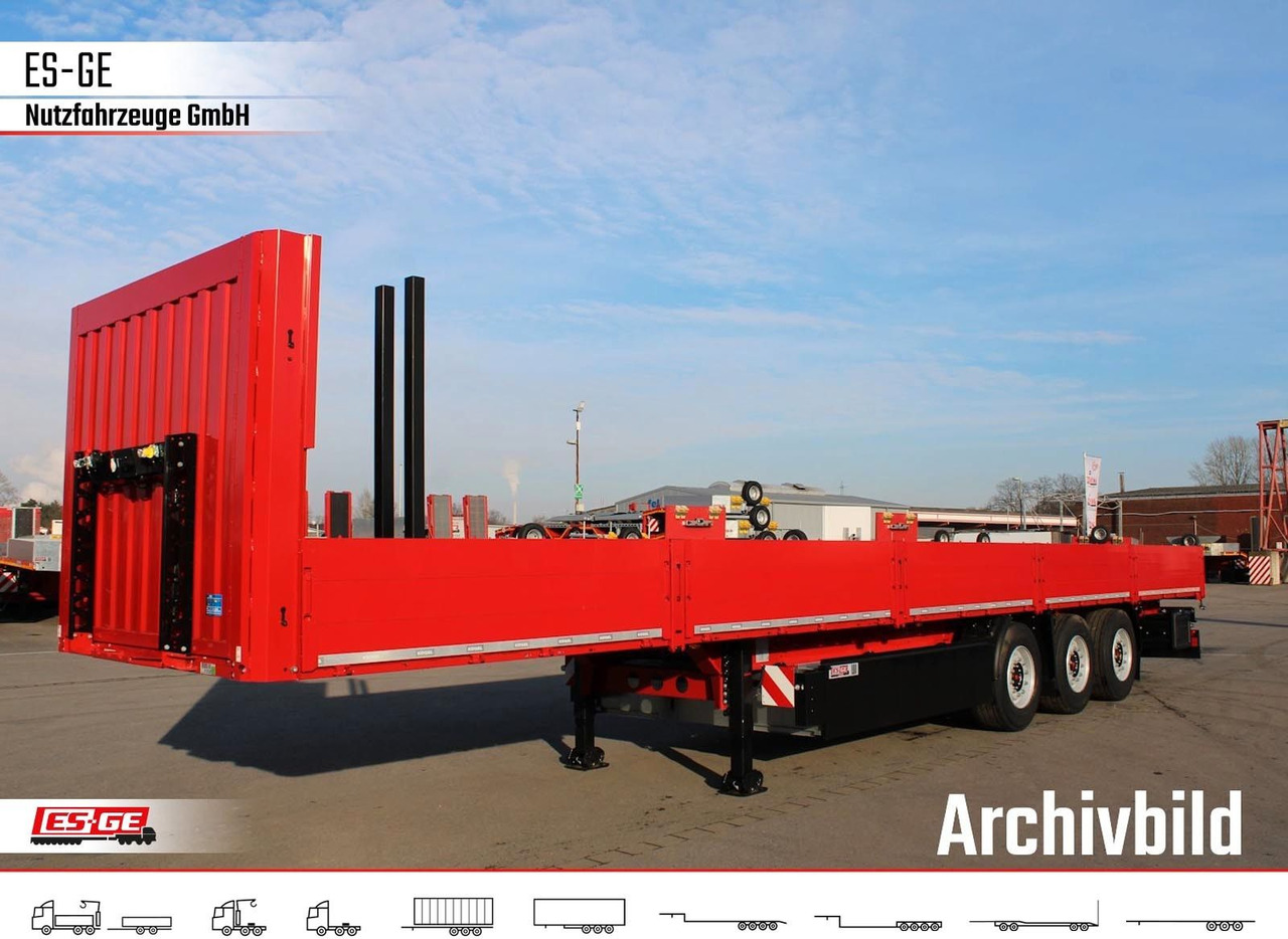 Kögel Multi Chassis, verstärkt, Bordwände - Semi-reboque plataforma/ Caixa aberta: foto 1 Kögel Multi Chassis, verstärkt, Bordwände - Semi-reboque plataforma/ Caixa aberta: foto 1