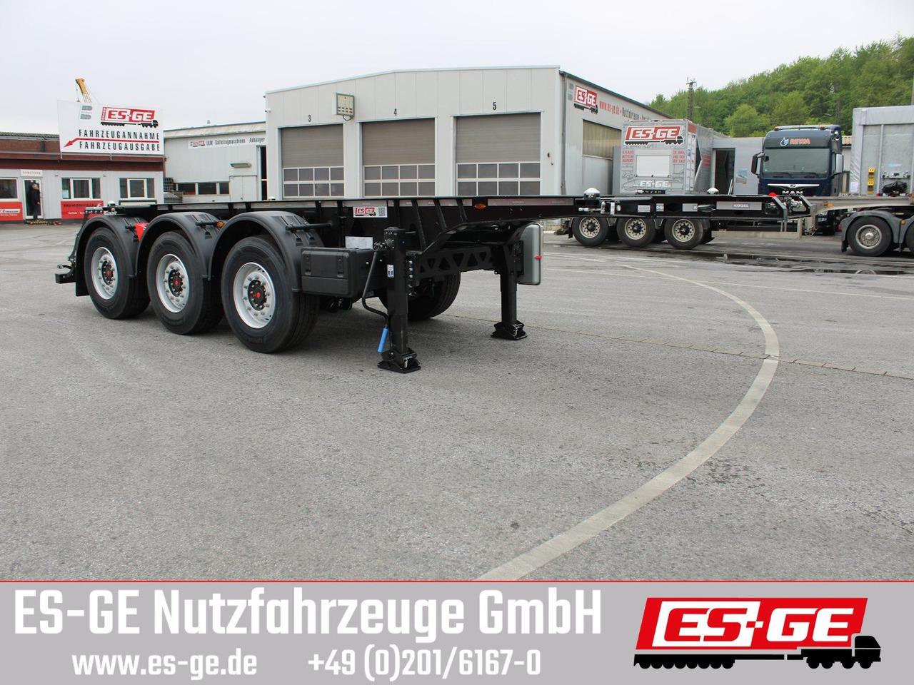 Kögel PORT 20 TANKPLEX Containerchassis - Semi-reboque transportador de contêineres/ Caixa móvel: foto 4 Kögel PORT 20 TANKPLEX Containerchassis - Semi-reboque transportador de contêineres/ Caixa móvel: foto 4