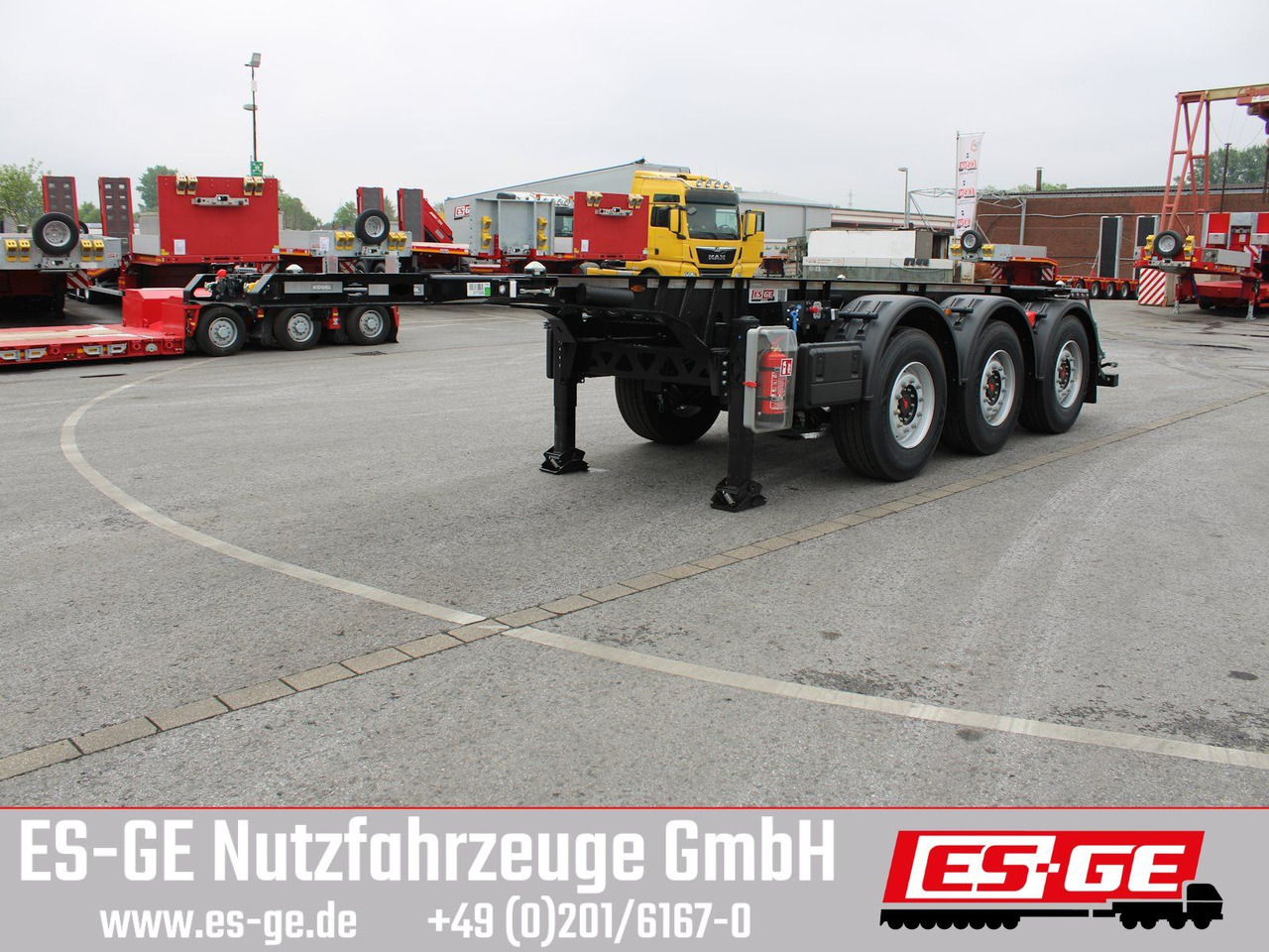 Kögel PORT 20 TANKPLEX Containerchassis - Semi-reboque transportador de contêineres/ Caixa móvel: foto 2 Kögel PORT 20 TANKPLEX Containerchassis - Semi-reboque transportador de contêineres/ Caixa móvel: foto 2
