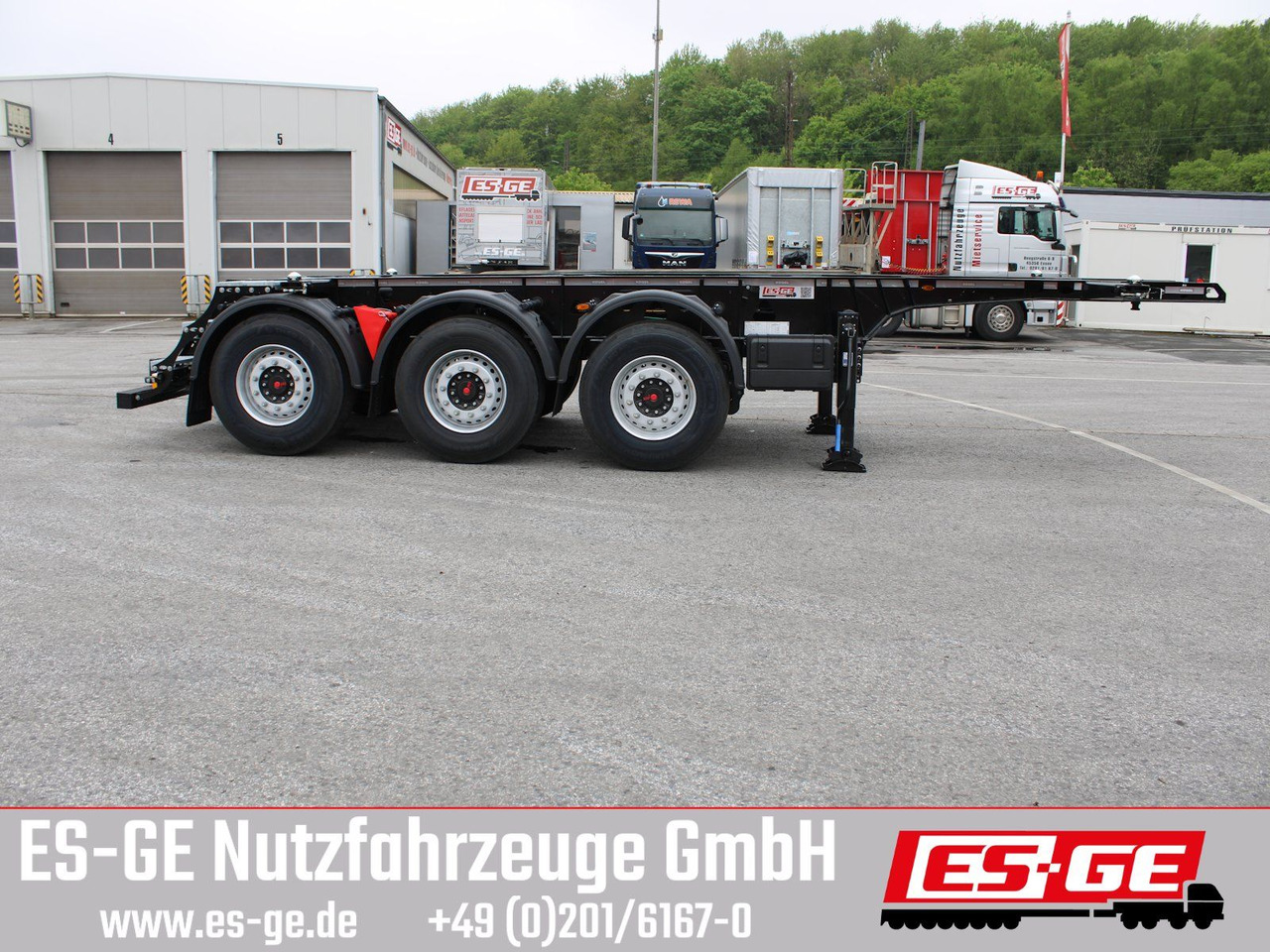 Kögel PORT 20 TANKPLEX Containerchassis - Semi-reboque transportador de contêineres/ Caixa móvel: foto 5 Kögel PORT 20 TANKPLEX Containerchassis - Semi-reboque transportador de contêineres/ Caixa móvel: foto 5