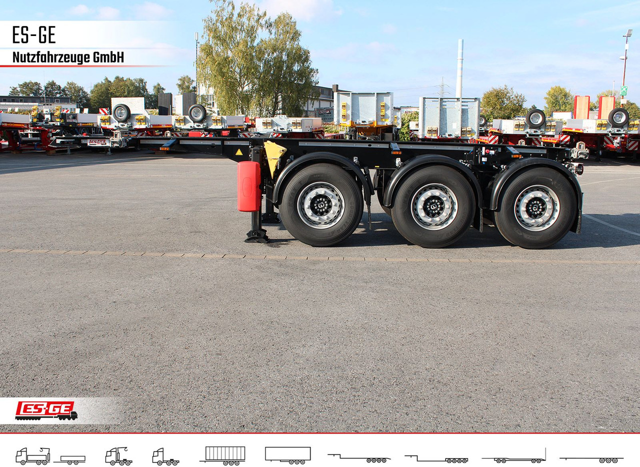 Krone Box Liner 3-Achs-Containerchassis 20' - Semi-reboque transportador de contêineres/ Caixa móvel: foto 3 Krone Box Liner 3-Achs-Containerchassis 20' - Semi-reboque transportador de contêineres/ Caixa móvel: foto 3