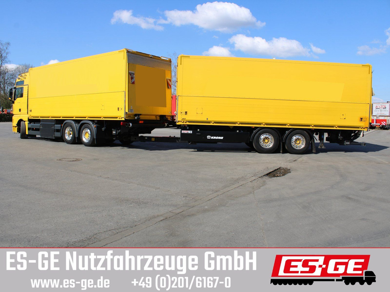 MAN 6x2 LKW mit Tandemanhänger - Camião transporte de bebidas: foto 3 MAN 6x2 LKW mit Tandemanhänger - Camião transporte de bebidas: foto 3