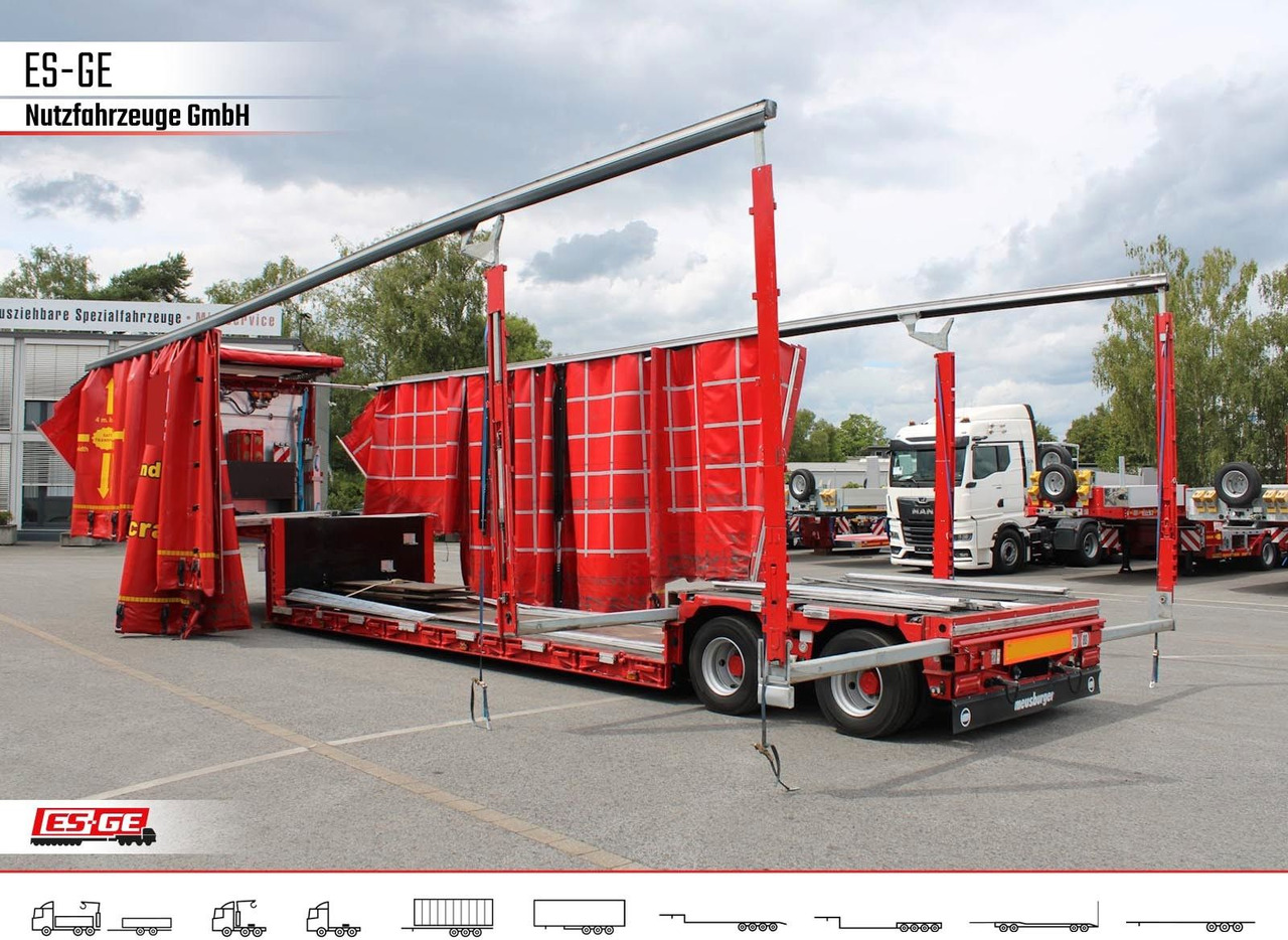 Meusburger 2-Achs-Jumbo-Tiefbett, verbreiterbar - Semi-reboque baixa: foto 5 Meusburger 2-Achs-Jumbo-Tiefbett, verbreiterbar - Semi-reboque baixa: foto 5