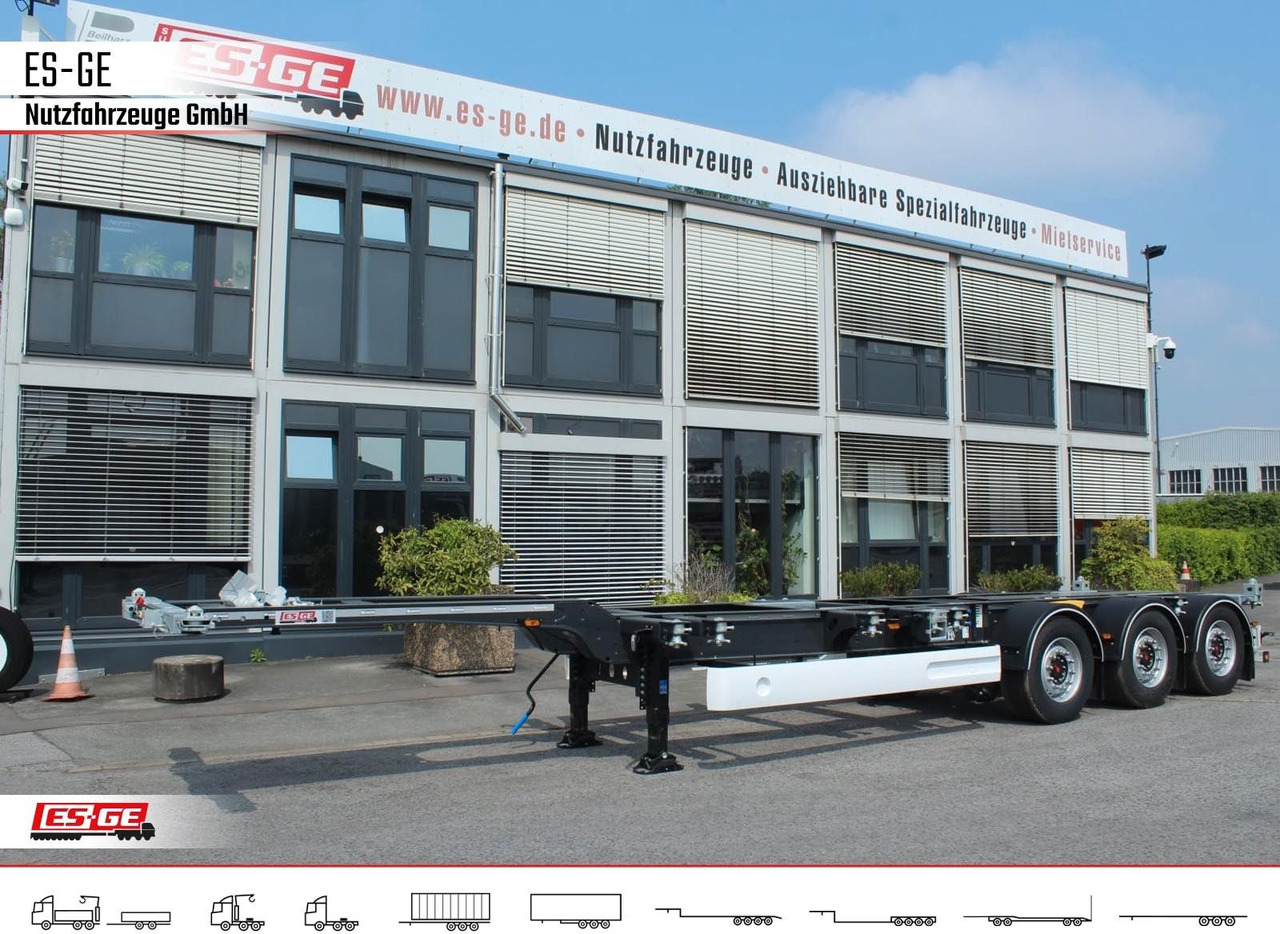 Wielton 3-Achs-Containerchassis - multifunktional - Semi-reboque transportador de contêineres/ Caixa móvel: foto 2 Wielton 3-Achs-Containerchassis - multifunktional - Semi-reboque transportador de contêineres/ Caixa móvel: foto 2