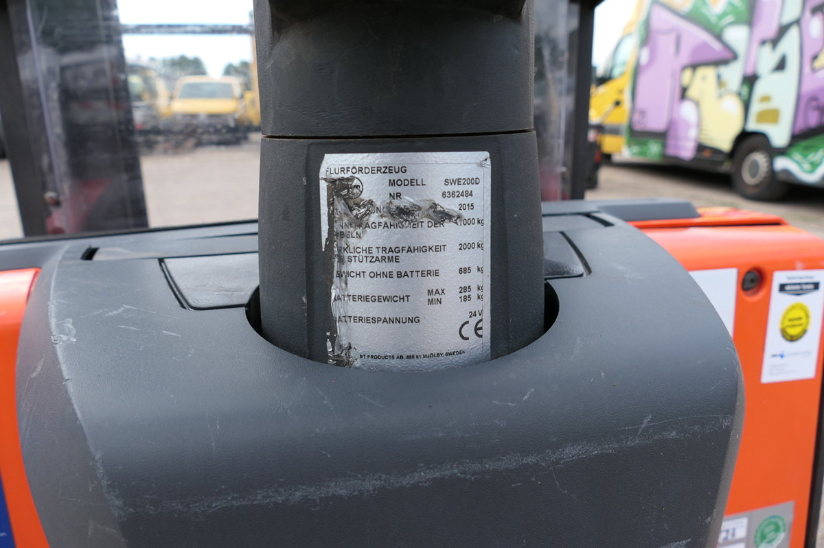 Porta-palete BT SWE 200D Batterie 28/2023: foto 6