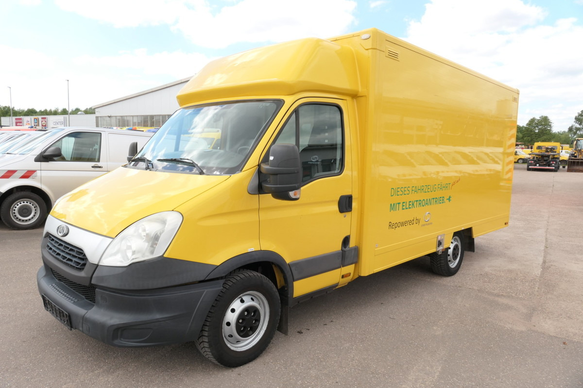 IVECO Daily 35 S11 C30C ELEKTRO COC Umbau Firma Orten - Carrinha de contentor, Carrinha elétrica: foto 1 IVECO Daily 35 S11 C30C ELEKTRO COC Umbau Firma Orten - Carrinha de contentor, Carrinha elétrica: foto 1