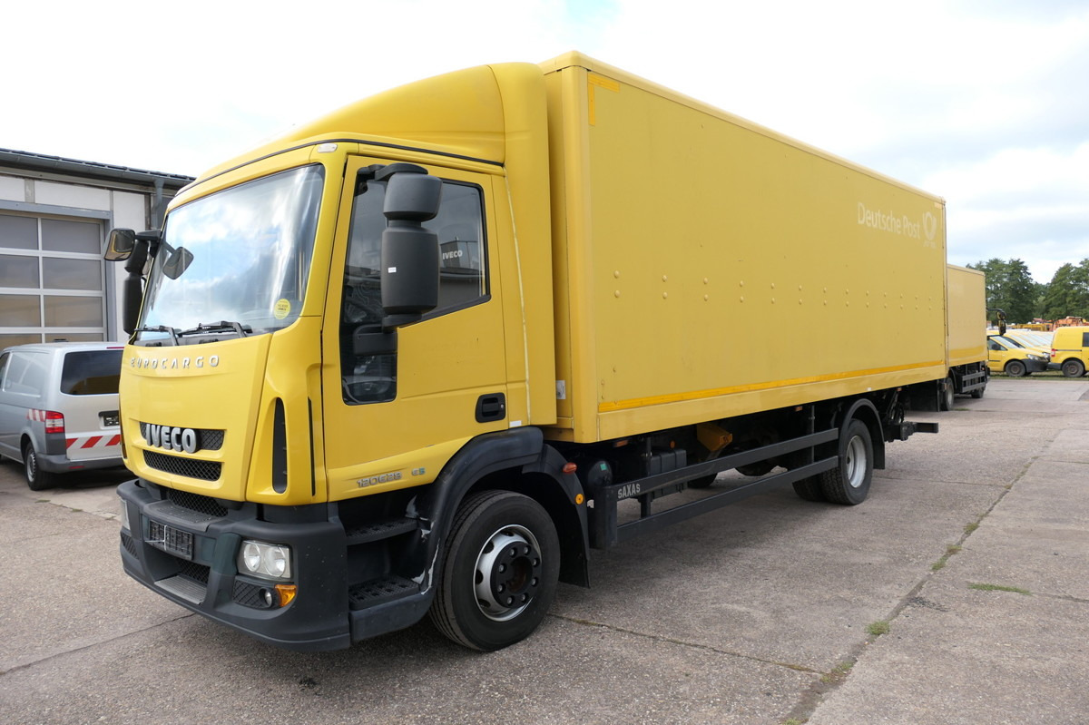 IVECO EuroCargo ML 120 E28/P AHK LBW Koffer 7,00x2,44x - Camião furgão: foto 1 IVECO EuroCargo ML 120 E28/P AHK LBW Koffer 7,00x2,44x - Camião furgão: foto 1