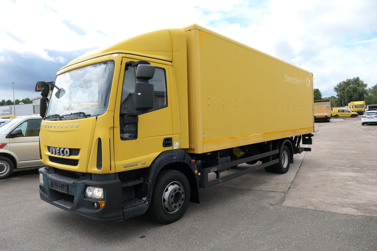 IVECO EuroCargo ML 120 E28/P AHK LBW Koffer 7,00x2,44x - Camião furgão: foto 1 IVECO EuroCargo ML 120 E28/P AHK LBW Koffer 7,00x2,44x - Camião furgão: foto 1
