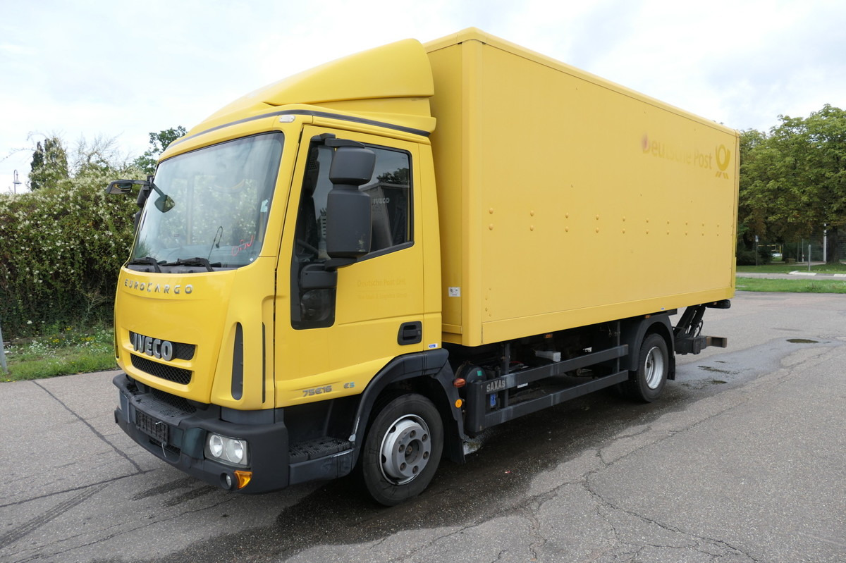 IVECO EuroCargo ML 75 E 16 P LBW LUFT AUTOMATIK - Carrinha de contentor: foto 1 IVECO EuroCargo ML 75 E 16 P LBW LUFT AUTOMATIK - Carrinha de contentor: foto 1