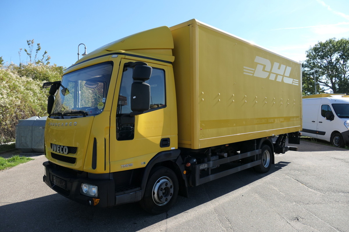 IVECO EuroCargo ML 75 E 16 P LBW LUFT AUTOMATIK COC EU - Carrinha de contentor: foto 1 IVECO EuroCargo ML 75 E 16 P LBW LUFT AUTOMATIK COC EU - Carrinha de contentor: foto 1