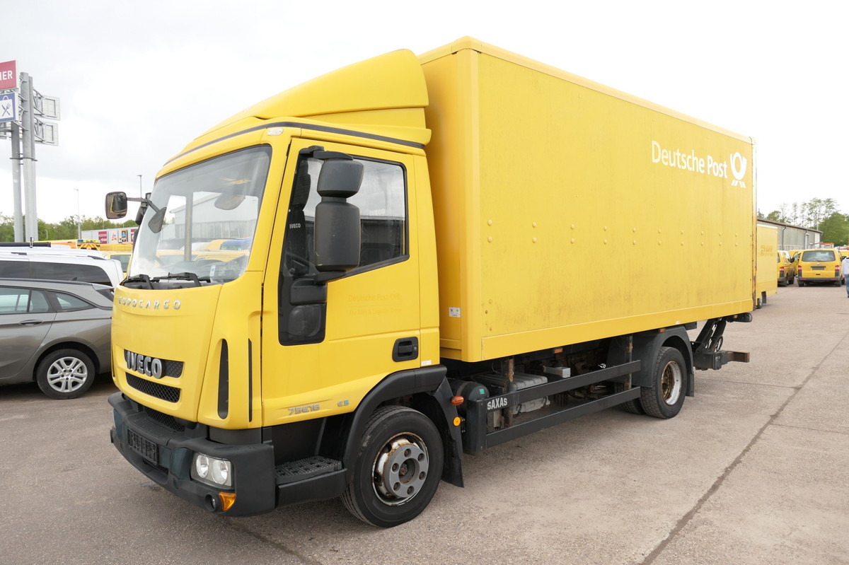 IVECO EuroCargo ML 75 E 16 P LBW LUFT AUTOMATIK EURO-5 - Camião furgão: foto 1 IVECO EuroCargo ML 75 E 16 P LBW LUFT AUTOMATIK EURO-5 - Camião furgão: foto 1