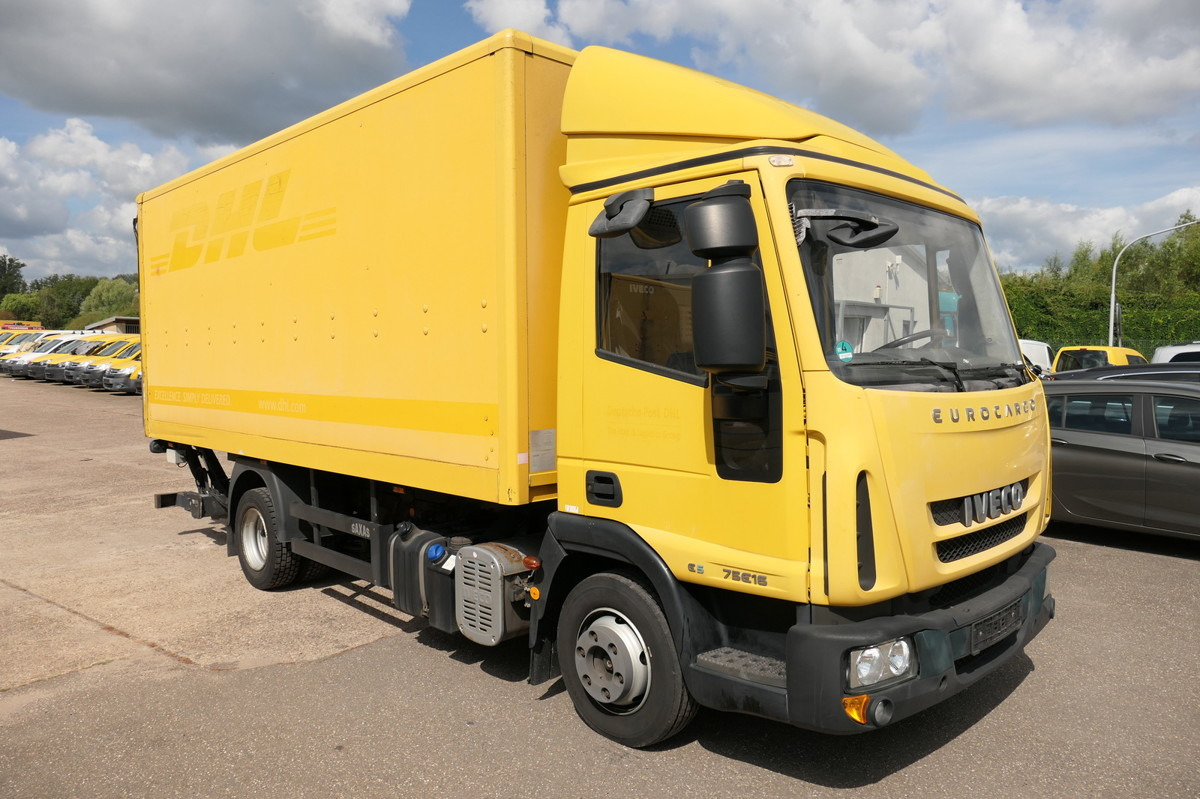IVECO EuroCargo ML 75 E 16 P LBW LUFT AUTOMATIK EURO-5 - Camião furgão: foto 1 IVECO EuroCargo ML 75 E 16 P LBW LUFT AUTOMATIK EURO-5 - Camião furgão: foto 1