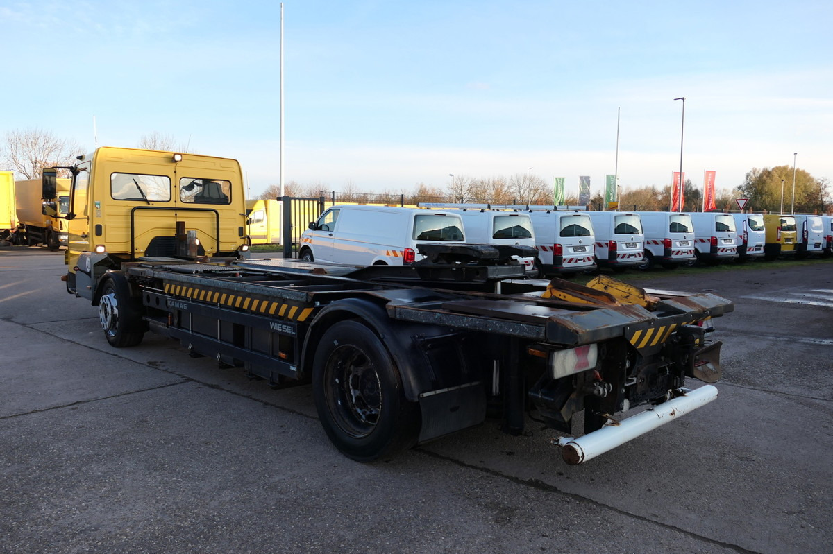 MERCEDES-BENZ KAMAG WBH 25 Wiesel Terberg Umsetzfahrz. KLIMA A - Camião transportador de contêineres/ Caixa móvel: foto 1 MERCEDES-BENZ KAMAG WBH 25 Wiesel Terberg Umsetzfahrz. KLIMA A - Camião transportador de contêineres/ Caixa móvel: foto 1