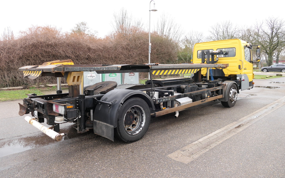 MERCEDES-BENZ KAMAG WBH 25 Wiesel Terberg Umsetzfahrz. Sattelk - Camião transportador de contêineres/ Caixa móvel: foto 1 MERCEDES-BENZ KAMAG WBH 25 Wiesel Terberg Umsetzfahrz. Sattelk - Camião transportador de contêineres/ Caixa móvel: foto 1