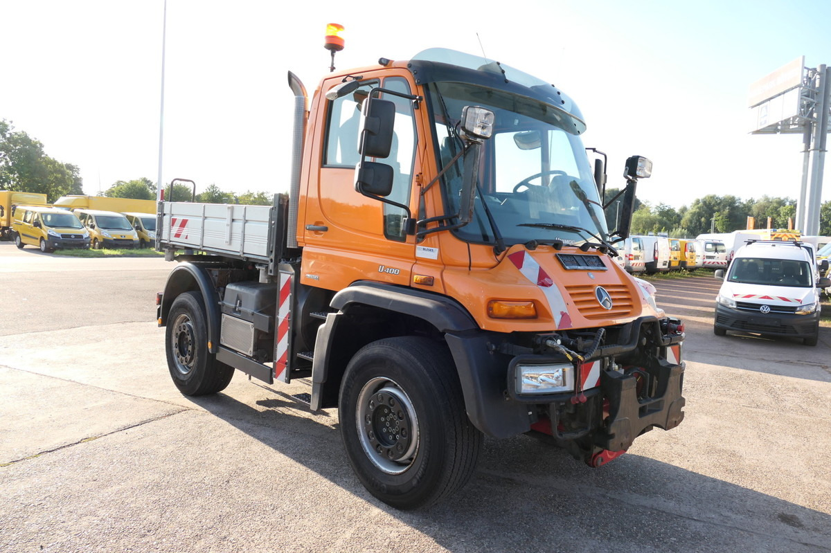 UNIMOG U400 Euro5 Typ 405 VarioPilot 6 Zylinder SFZ KOM - Camião basculante: foto 2 UNIMOG U400 Euro5 Typ 405 VarioPilot 6 Zylinder SFZ KOM - Camião basculante: foto 2