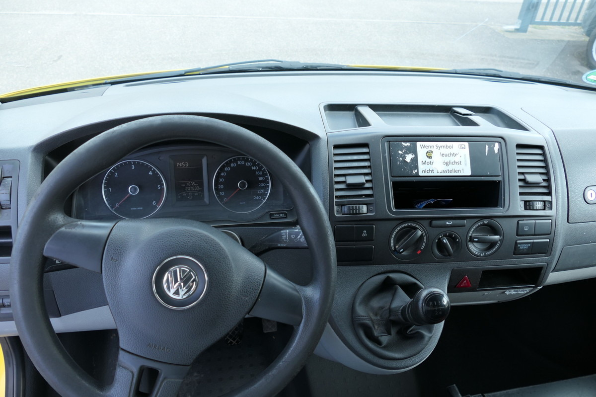 Furgão compacto VW T5 Transporter 2.0 TDI PARKTRONIK EURO-5 2xSCHIE: foto 9