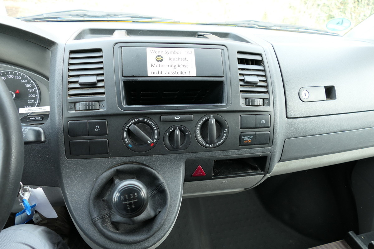 Furgão compacto VW T5 Transporter 2.0 TDI PARKTRONIK EURO-5 2xSCHIE: foto 11