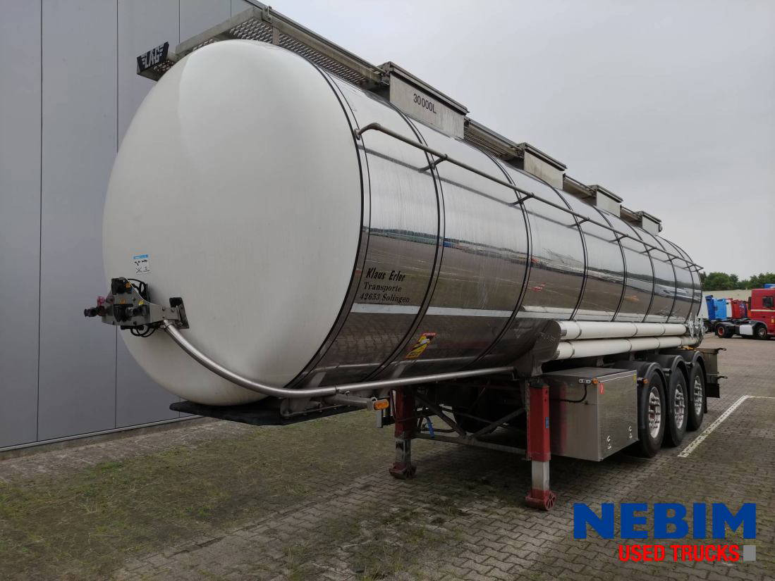 Semi-reboque cisterna LAG O-3-ST ADR Tank 30.000 Ltr - ADR FL / AT - AS moni tor: foto 1