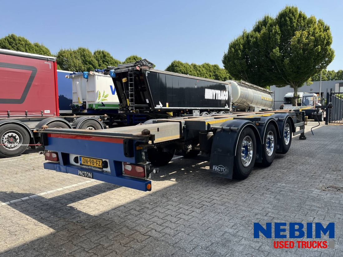Pacton ET3 - Multi / Slider / Flex - Semi-reboque transportador de contêineres/ Caixa móvel: foto 2 Pacton ET3 - Multi / Slider / Flex - Semi-reboque transportador de contêineres/ Caixa móvel: foto 2