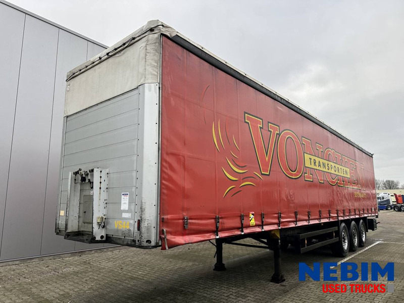 Schmitz Cargobull SCS24/L-13.62 EB - Pritsche Plane / Sliding roof - Semi-reboque de lona: foto 1 Schmitz Cargobull SCS24/L-13.62 EB - Pritsche Plane / Sliding roof - Semi-reboque de lona: foto 1