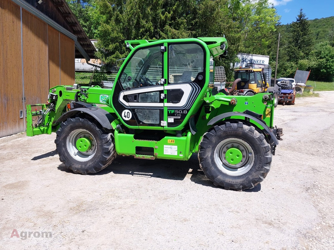 Merlo TF 50.8 TCS-156 - Empilhador telescópico: foto 4 Merlo TF 50.8 TCS-156 - Empilhador telescópico: foto 4