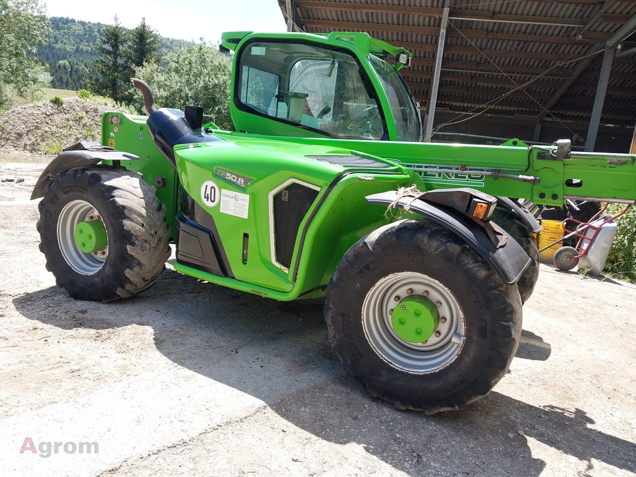 Merlo TF 50.8 TCS-156 - Empilhador telescópico: foto 3 Merlo TF 50.8 TCS-156 - Empilhador telescópico: foto 3