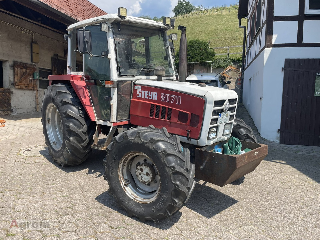 Trator Steyr 8070: foto 9