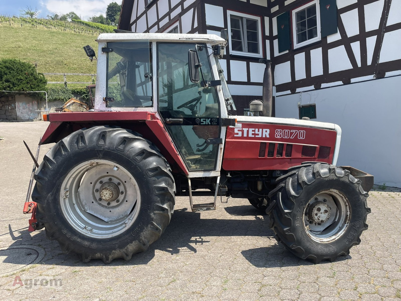 Trator Steyr 8070: foto 8