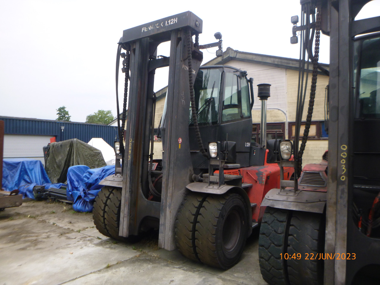 LINDE H120/02 - Empilhador a diesel: foto 4 LINDE H120/02 - Empilhador a diesel: foto 4