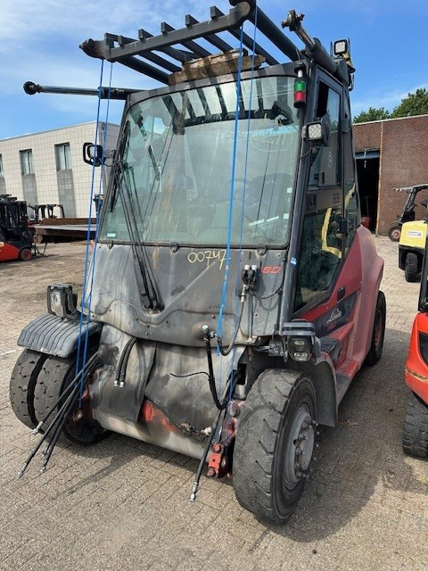 LINDE H80D-03/900 CABIN NO FORK CARIDGE NO FORKS - Empilhador a diesel: foto 1 LINDE H80D-03/900 CABIN NO FORK CARIDGE NO FORKS - Empilhador a diesel: foto 1