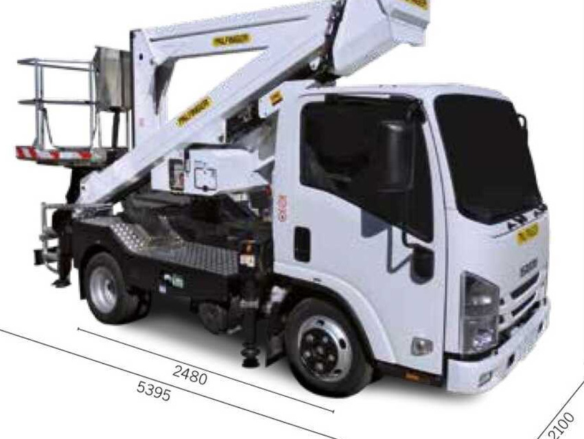 PALFINGER P240 AXE (ISUZU M1) - Caminhão com plataforma aérea: foto 4 PALFINGER P240 AXE (ISUZU M1) - Caminhão com plataforma aérea: foto 4