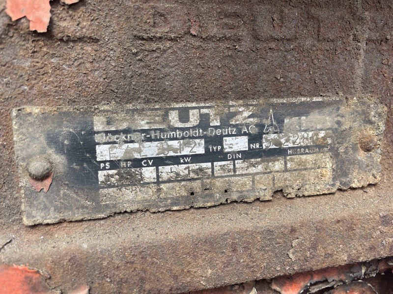 Deutz F4L 912 - Motor para Máquina agrícola: foto 4 Deutz F4L 912 - Motor para Máquina agrícola: foto 4