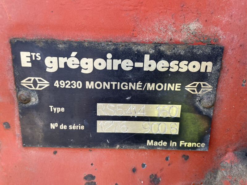 Gregoire Besson RS5414 160 - Arado: foto 5 Gregoire Besson RS5414 160 - Arado: foto 5