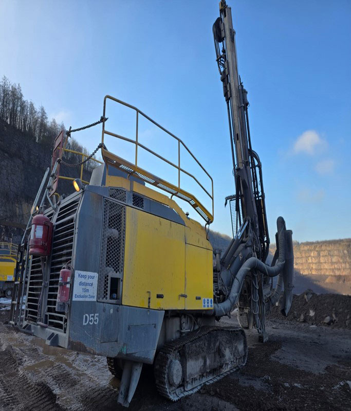 Atlas Copco (Epiroc) FlexiROC D55-10SF - Máquina de perfuração: foto 3 Atlas Copco (Epiroc) FlexiROC D55-10SF - Máquina de perfuração: foto 3