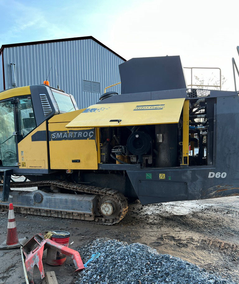 Atlas Copco SmartROC D60 - Máquina de perfuração: foto 4 Atlas Copco SmartROC D60 - Máquina de perfuração: foto 4