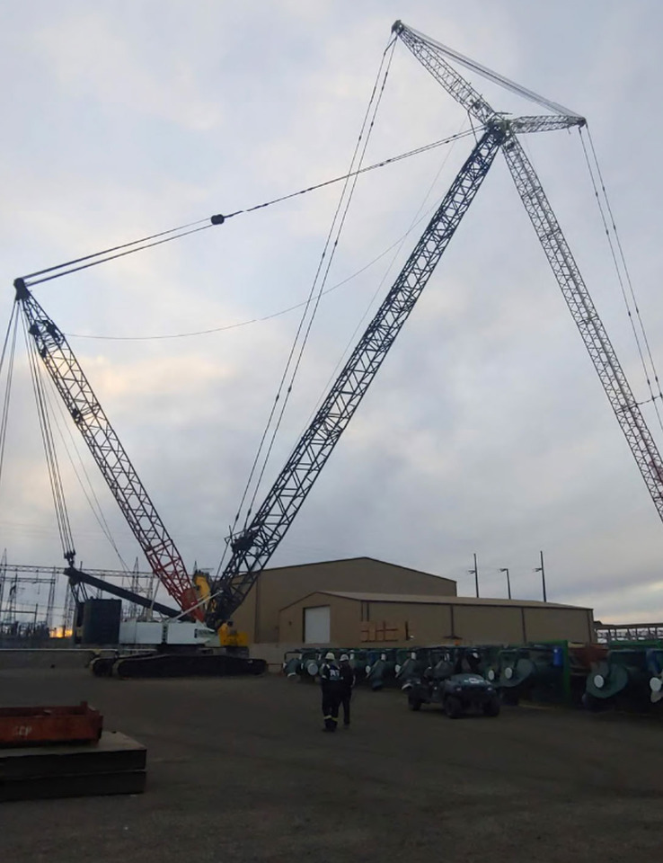 Demag CC2600 - Guindaste sobre esteiras: foto 5 Demag CC2600 - Guindaste sobre esteiras: foto 5