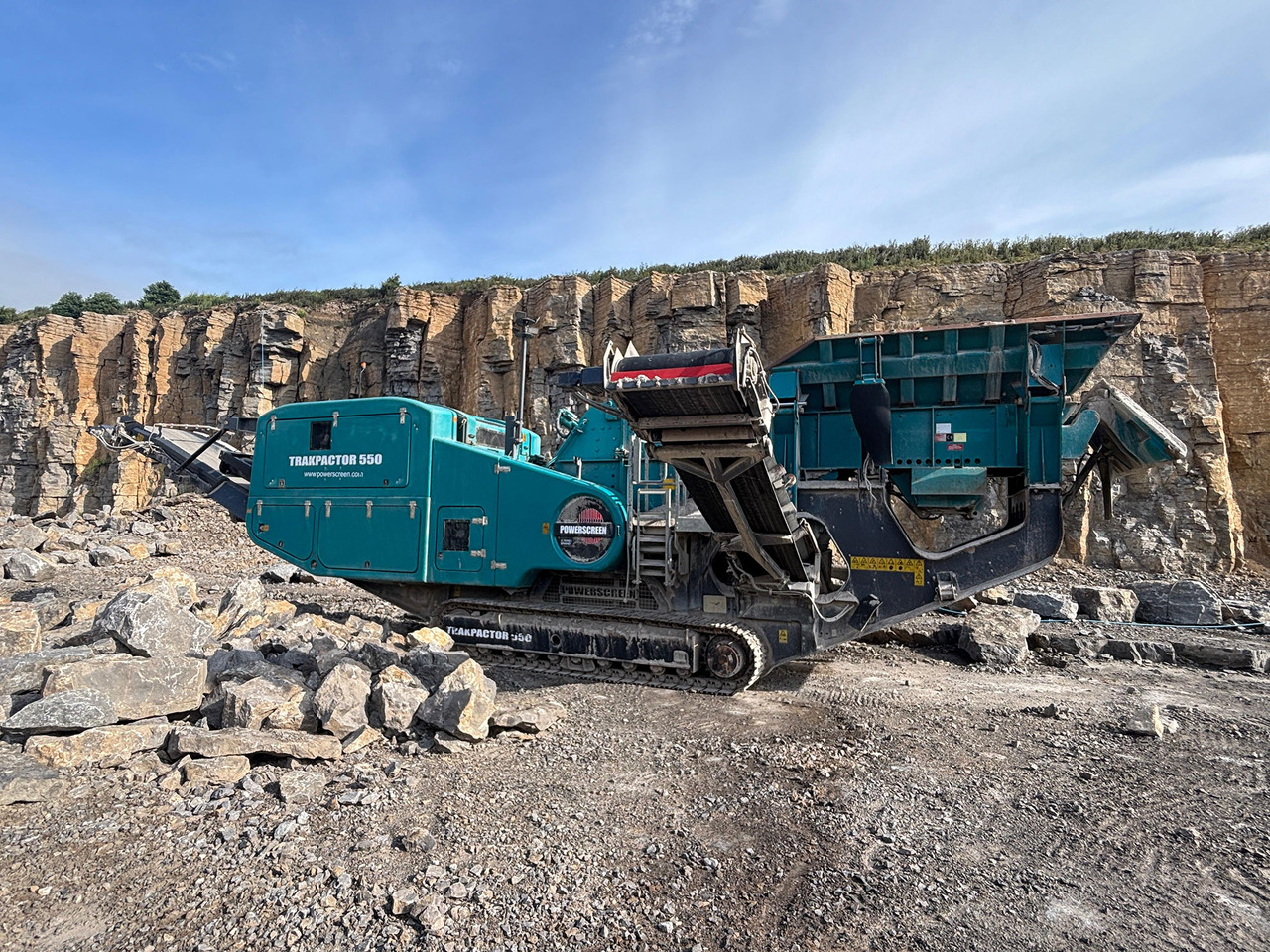 Powerscreen Trakpactor 550 - Britador de impacto: foto 1 Powerscreen Trakpactor 550 - Britador de impacto: foto 1