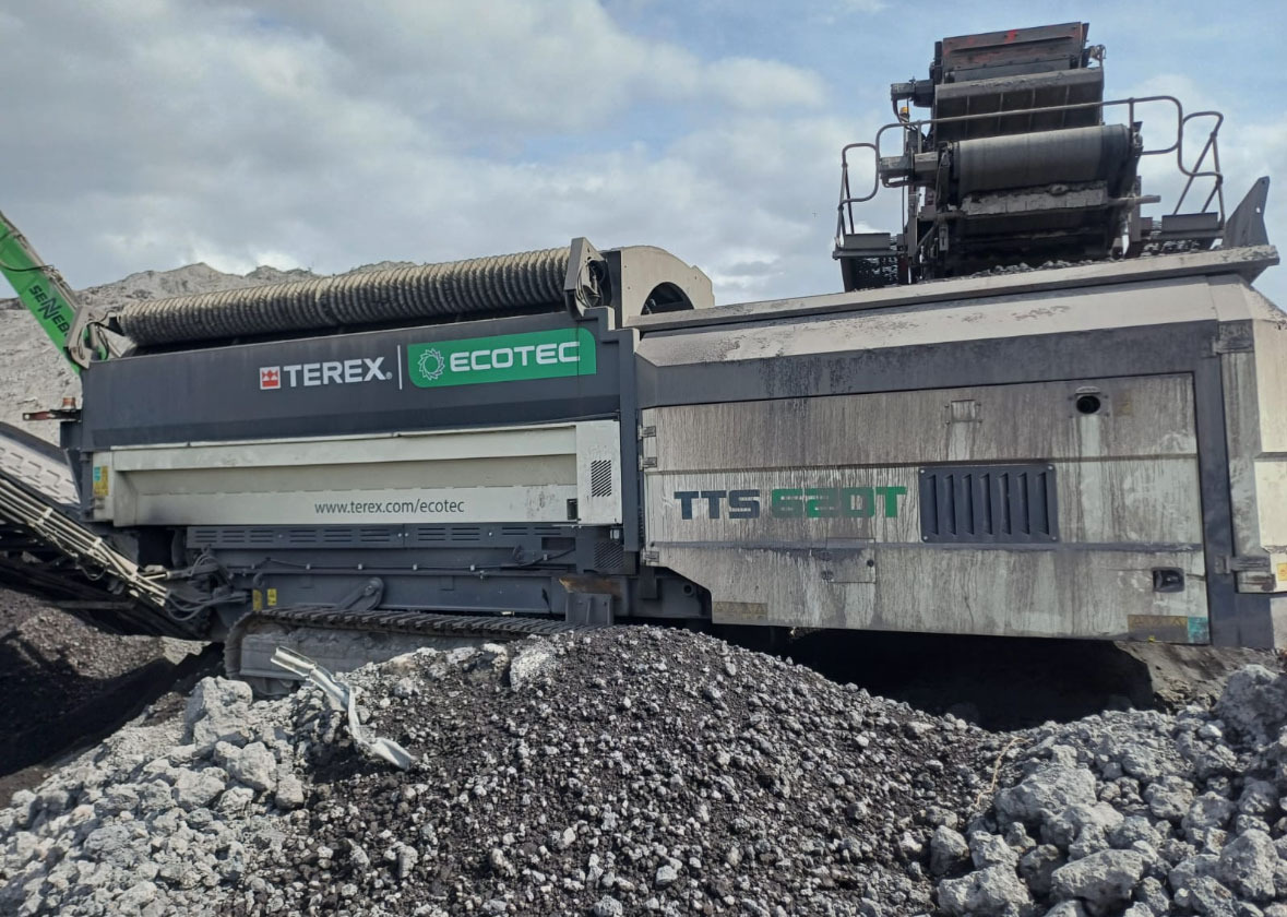 Terex Ecotec TTS 620 - Peneira vibratória: foto 2 Terex Ecotec TTS 620 - Peneira vibratória: foto 2