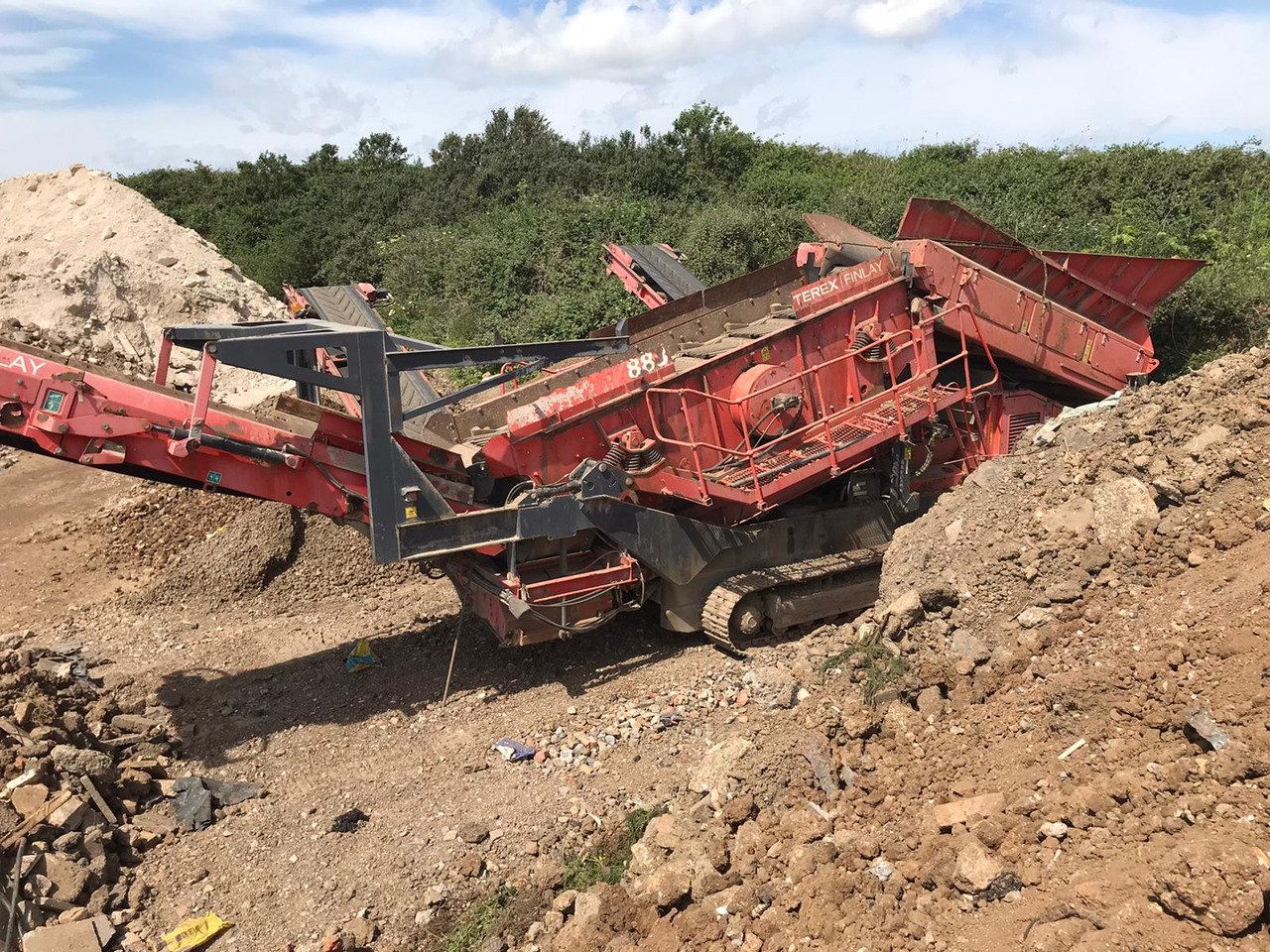 Terex Finlay 883 - Peneira vibratória: foto 1 Terex Finlay 883 - Peneira vibratória: foto 1