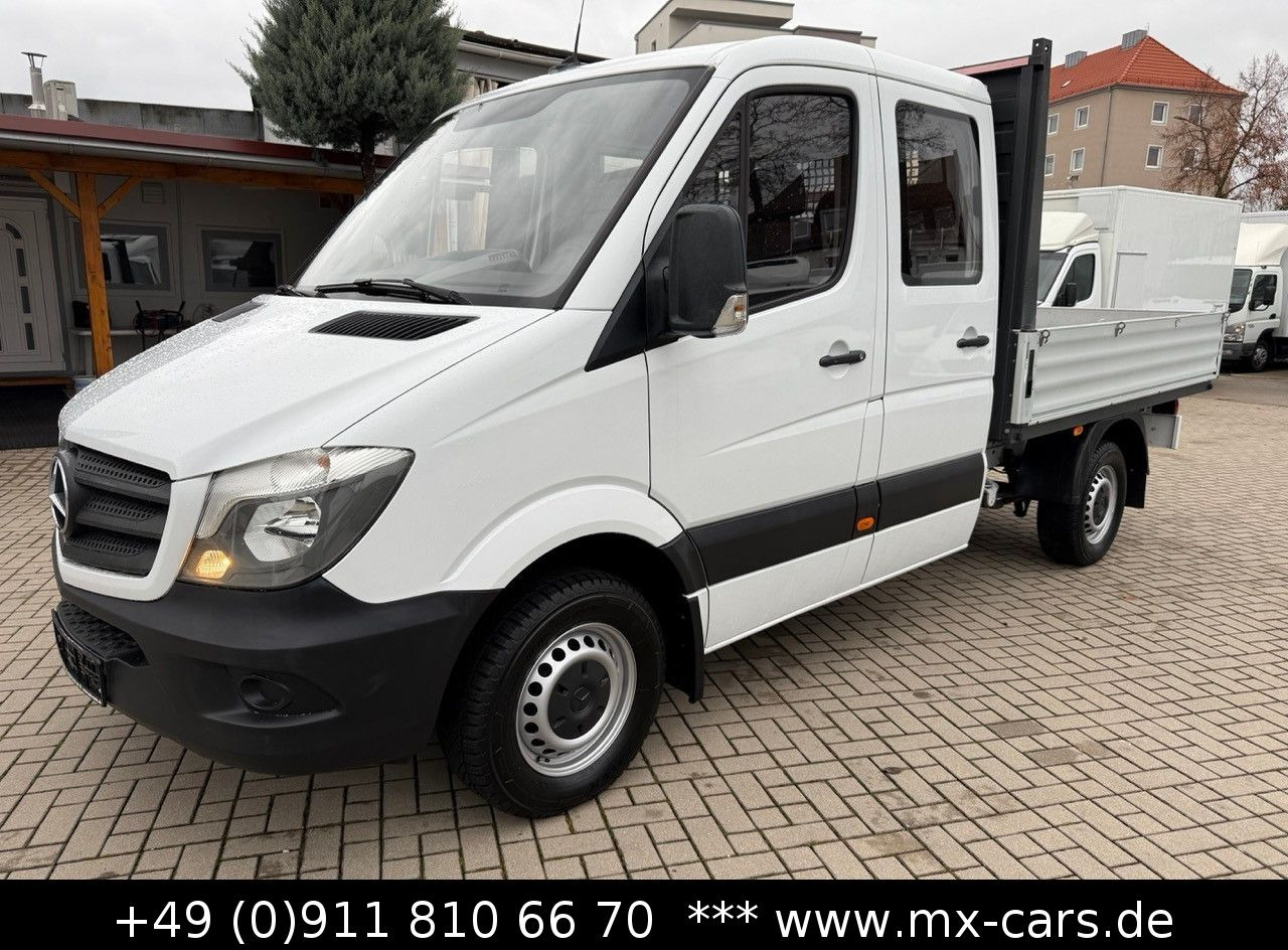 Mercedes-Benz Sprinter 314 CDi Doka Pritsche 6 Sitze Klima - Carrinha de caixa aberta, Carrinha cabine dupla: foto 1 Mercedes-Benz Sprinter 314 CDi Doka Pritsche 6 Sitze Klima - Carrinha de caixa aberta, Carrinha cabine dupla: foto 1