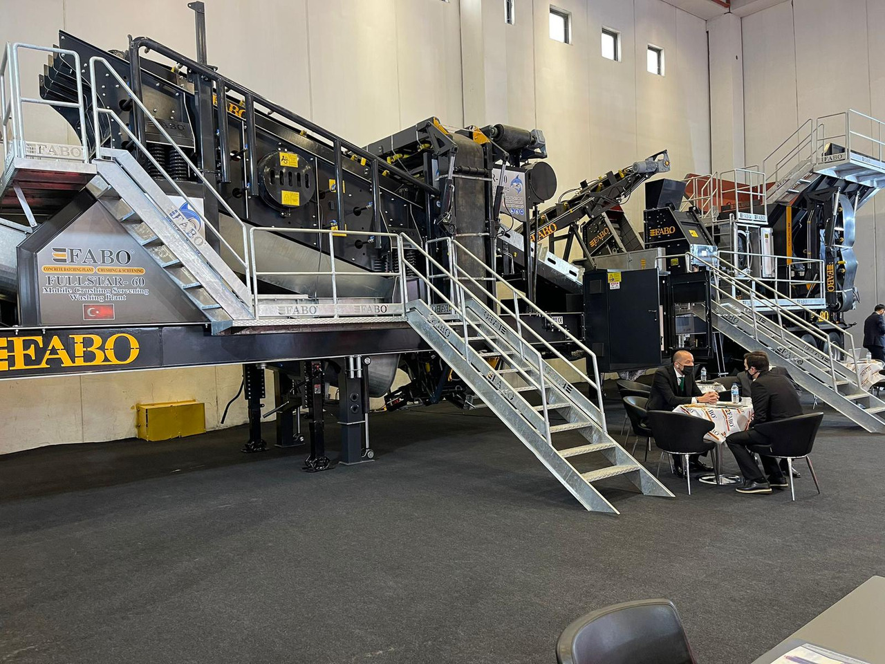FABO FULLSTAR-60 Crushing, Washing & Screening Plant - Central de betão: foto 1 FABO FULLSTAR-60 Crushing, Washing & Screening Plant - Central de betão: foto 1