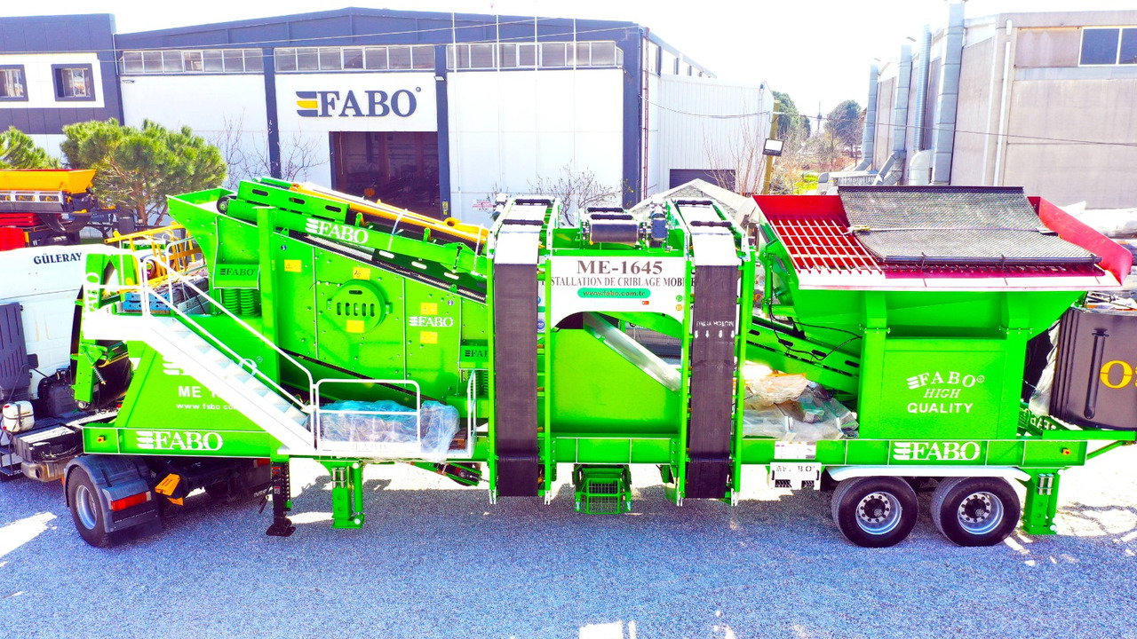 Peneira vibratória novo FABO ME 1645 SERIES MOBILE SAND SCREENING PLANT: foto 1
