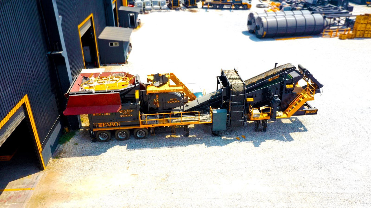 FABO MJC 90 SERIES 120-180 TPH MOBILE CRUSHING & SCREENING PLANT - Britadeira móvel: foto 4 FABO MJC 90 SERIES 120-180 TPH MOBILE CRUSHING & SCREENING PLANT - Britadeira móvel: foto 4