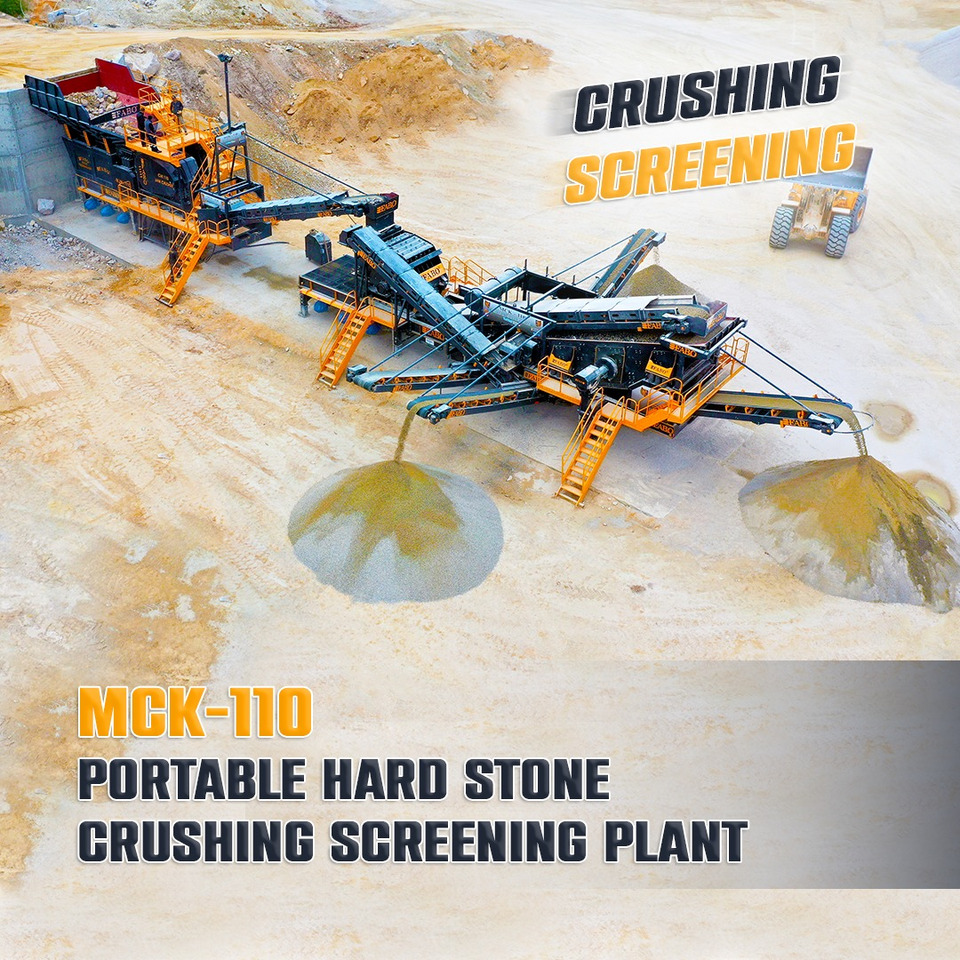 Máquina de mineração novo FABO MOBILE CRUSHING PLANT: foto 1