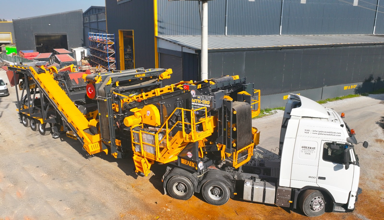 FABO Mining machinery-crushing plant - Máquina de mineração: foto 1 FABO Mining machinery-crushing plant - Máquina de mineração: foto 1