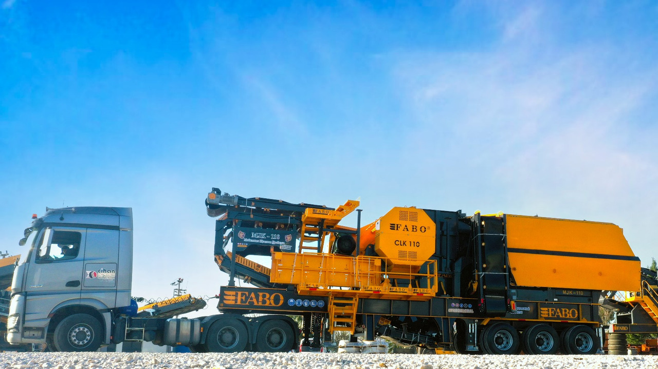 FABO Mining machinery - crushing plant - Máquina de mineração: foto 1 FABO Mining machinery - crushing plant - Máquina de mineração: foto 1