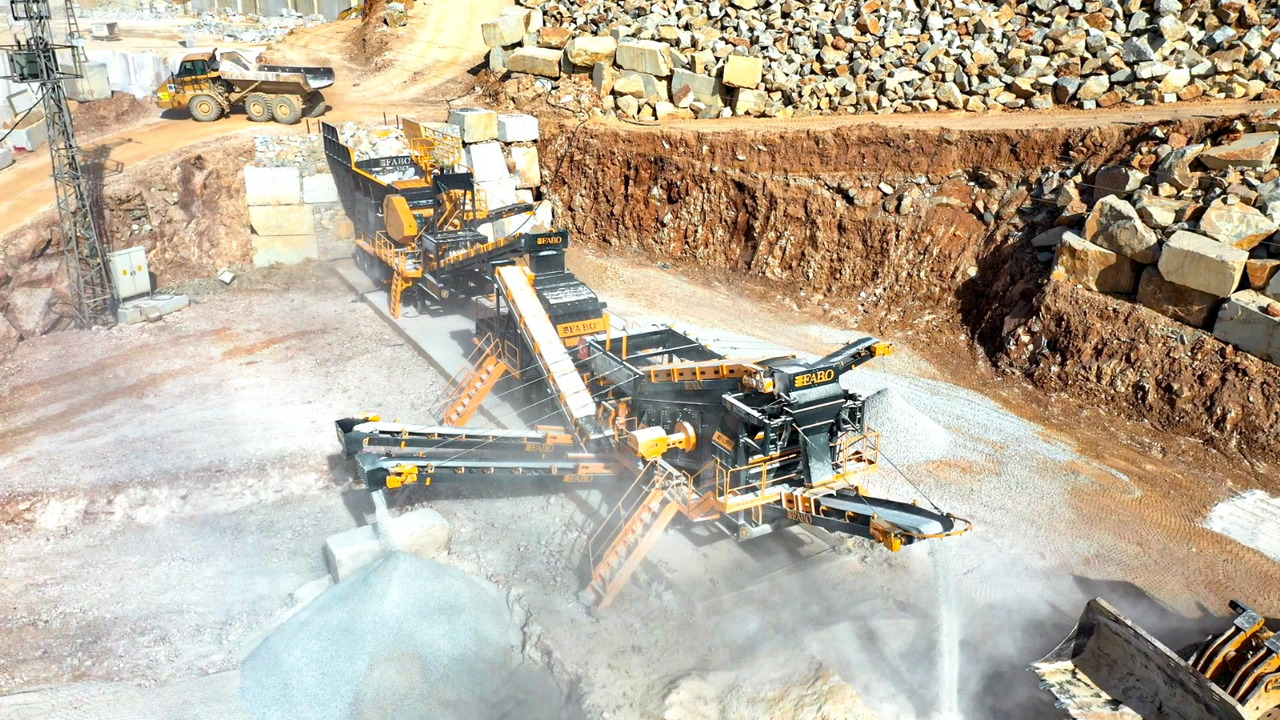 FABO Mining machinery-crushing plant - Máquina de mineração: foto 4 FABO Mining machinery-crushing plant - Máquina de mineração: foto 4