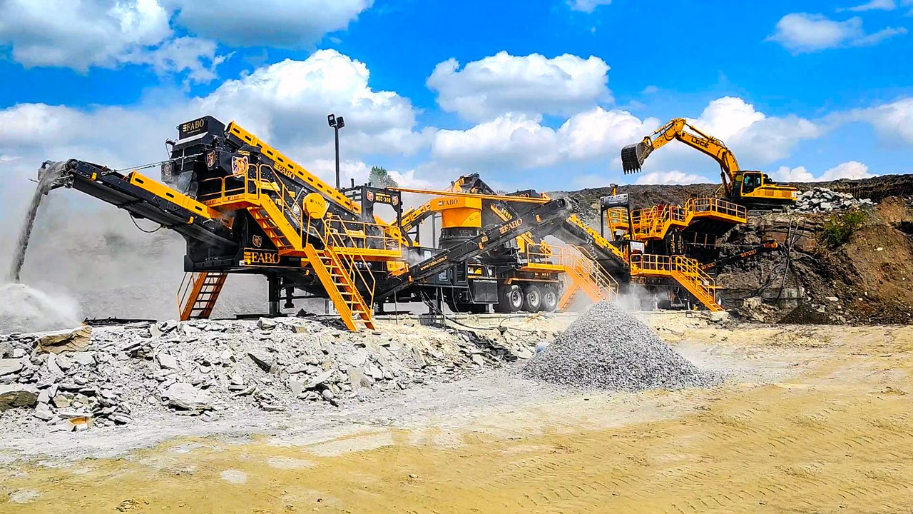 FABO Mining machinery - crushing plant - Máquina de mineração: foto 2 FABO Mining machinery - crushing plant - Máquina de mineração: foto 2