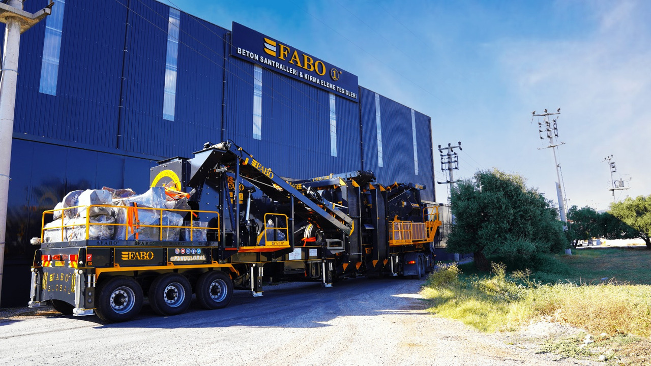 FABO Mining machinery - crushing plant - Máquina de mineração: foto 1 FABO Mining machinery - crushing plant - Máquina de mineração: foto 1